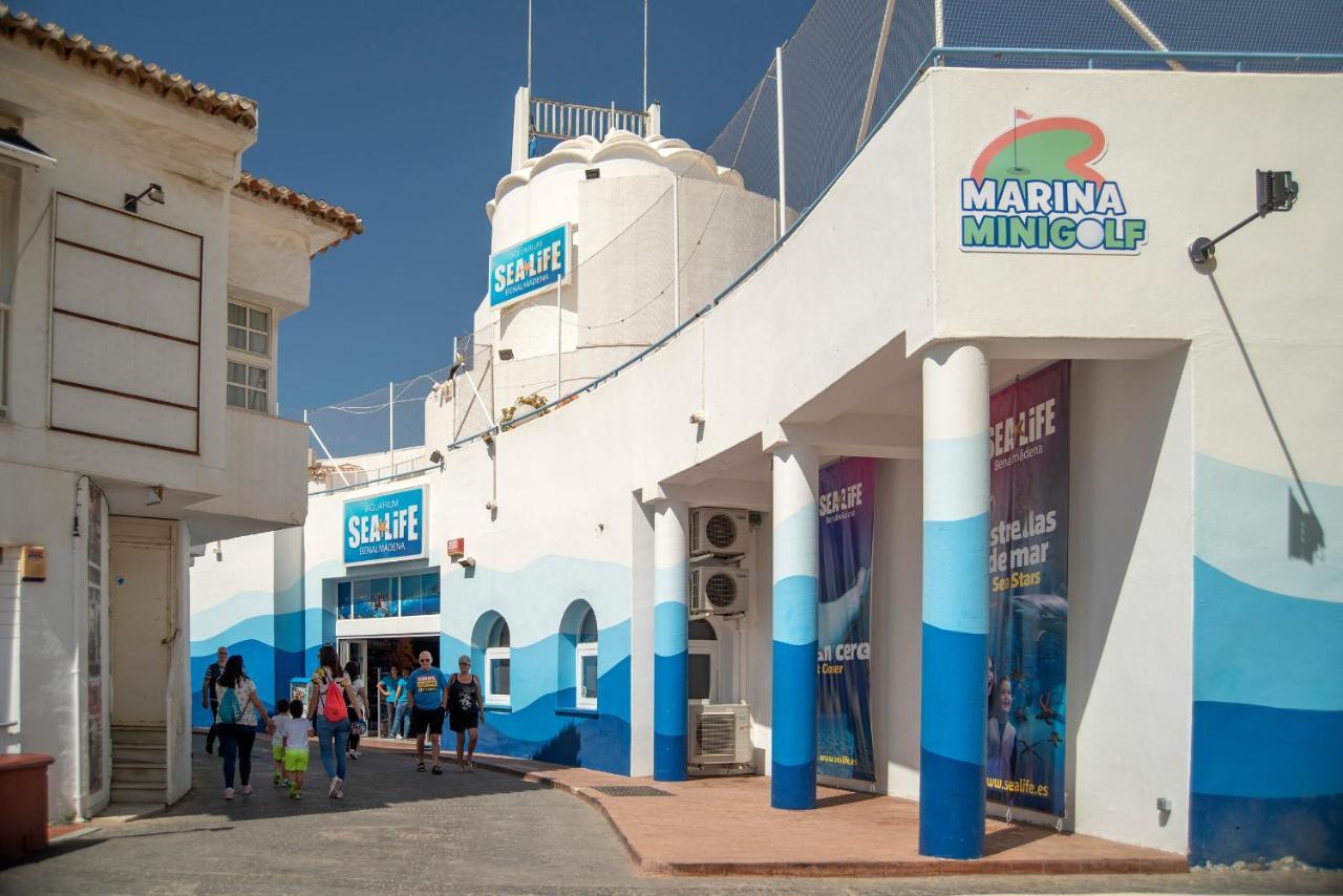 "Vive Benal Beach" Estudios Con Vistas Al Parque Acuatico Benalmádena Exteriér fotografie